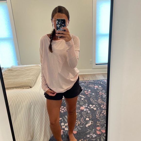 lululemon athletica Tops - lululemon athletica Light Pink Long Sleeve Top